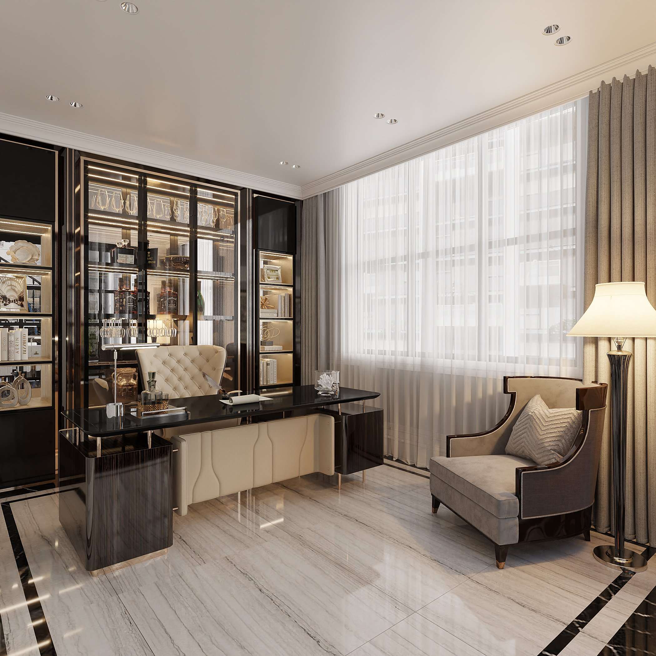 tht arichitects - Villa anh Sứ - P. LAM VIEC 1